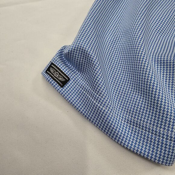 Straight Down Men's Blue Golf Polo Shirt Somerby Golf Course Logo Size M - Picture 6 of 12